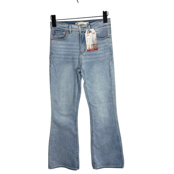 LEVI'S Big Girls 726 High Rise Flare Jeans Size 12 - Picture 2 of 9